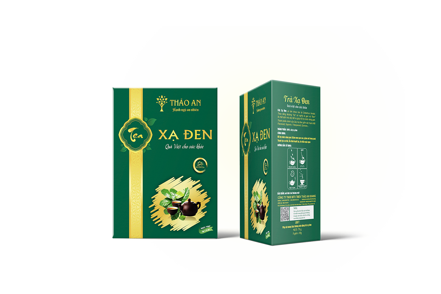 Trà Xạ Đen Thảo An (trà lá)